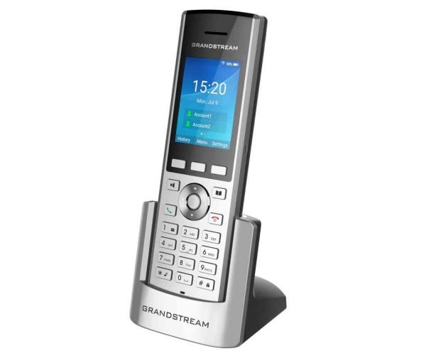 Grandstream Cordless wp-820 cordless wifi phone in Cradle